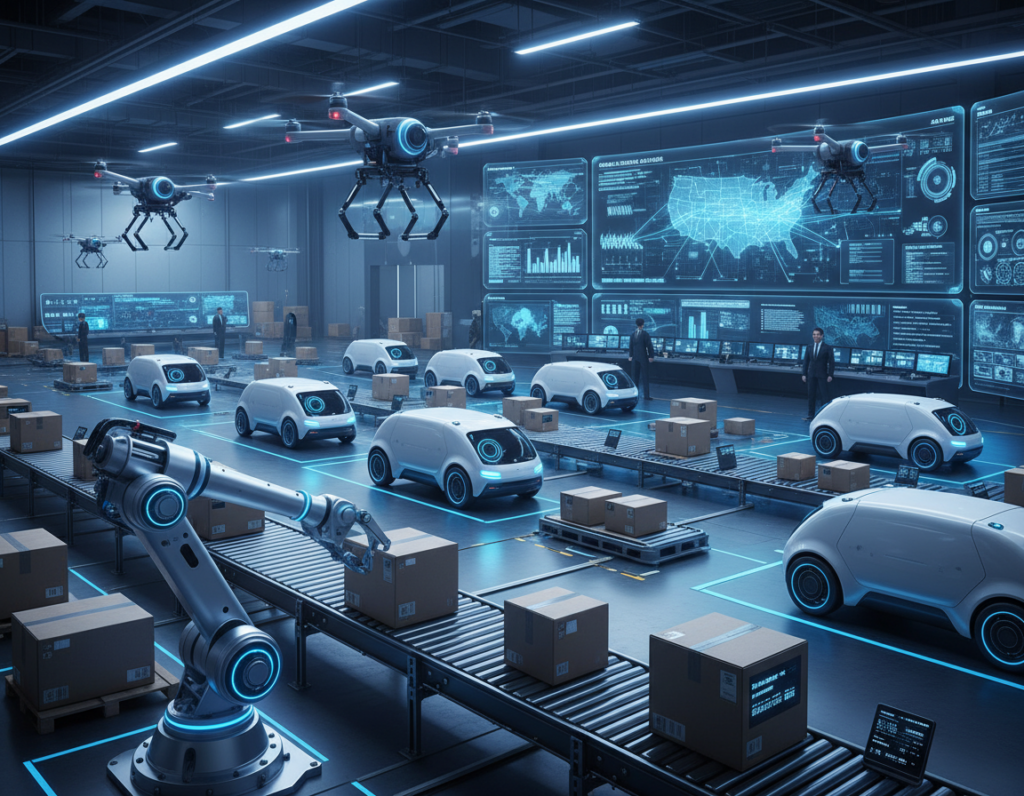 Autonomous Supply Chain Systems: How Intelligent Logistics Platforms Are Reshaping Resilience and Decision-Making in U.S. Industries